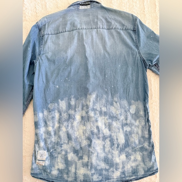 Buffalo David Bitton Gradient Denim Shirt - Picture 4 of 7